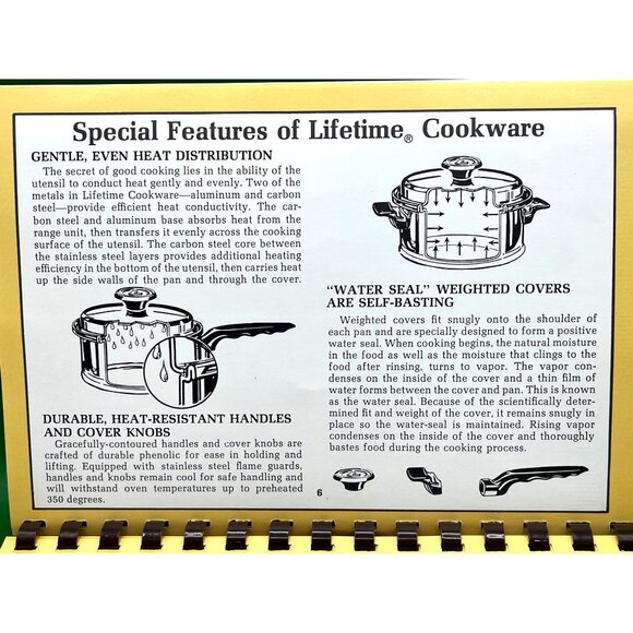 Lifetime Stainless Steel 2 Qt. Sauce Pan Double Boiler Lid Kitchen Cookware VTG - Picture 8 of 12